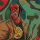 Cover art from the first issue of Hellboy and the BPRD: 1956.